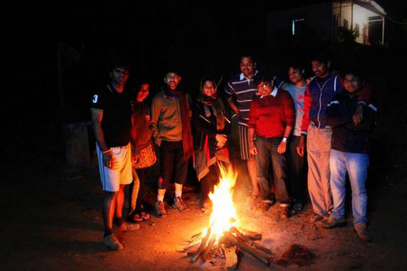 Campfire At Maredumilli